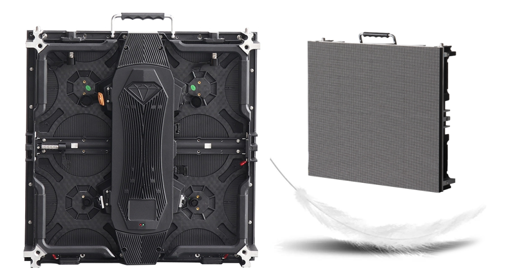 P3.91 Outdoor Die-Cast Rental LED Screen Panel 500x500mm