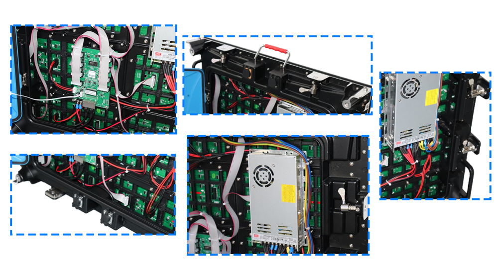 P6 Outdoor Rental LED Video Screen 576x576mm Panel