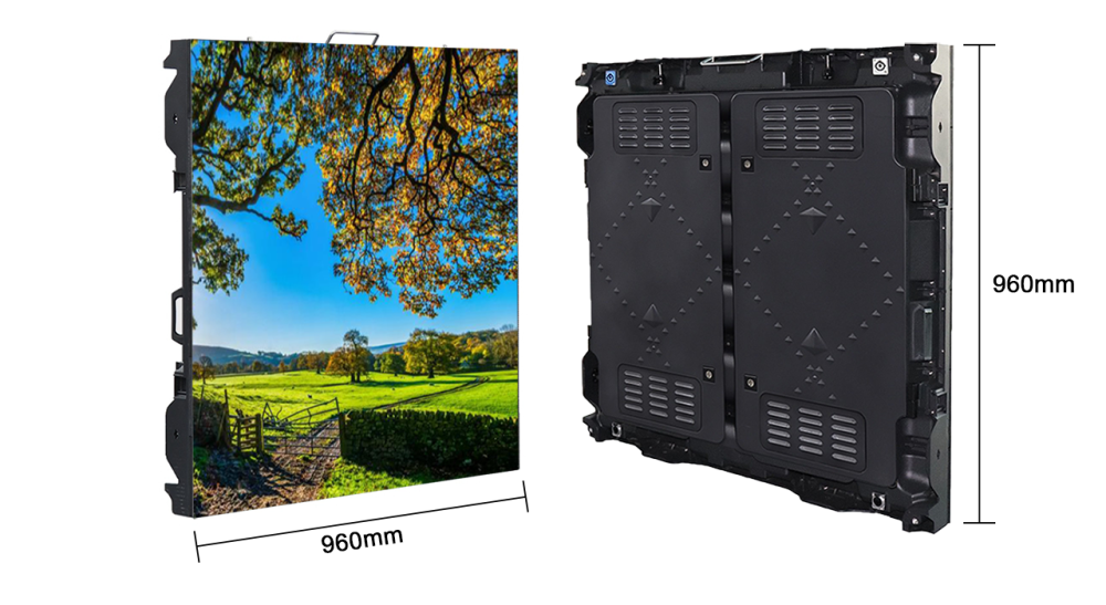 P4 Indoor 960x960mm Die-cast Fixed installation LED Panel Wall For Sale