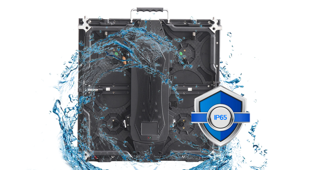 P4.81 Outdoor 500x500mm Die-Cast Rental Curved LED Screen Panel