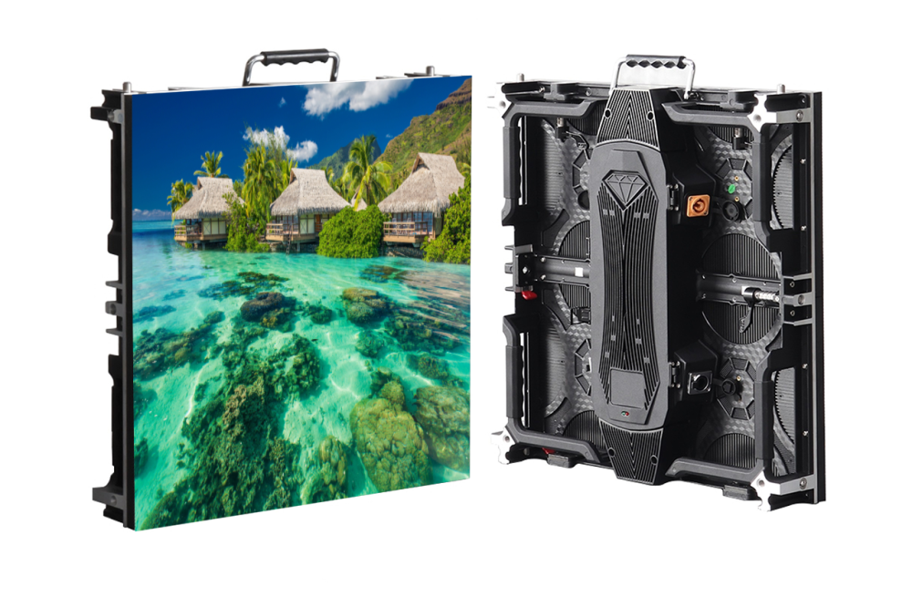 P3.91 Outdoor Die-Cast Rental LED Screen Panel 500x500mm