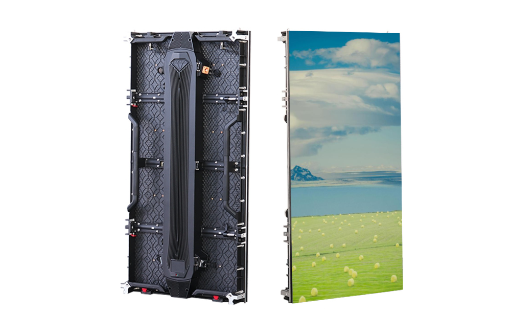 P4.81 Outdoor Curved Rental Curved LED Screen Panel Die-Cast 500X1000mm