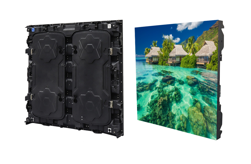 P8 Outdoor 960x960mm Die-cast Fixed Installation LED Panel Wall For Video