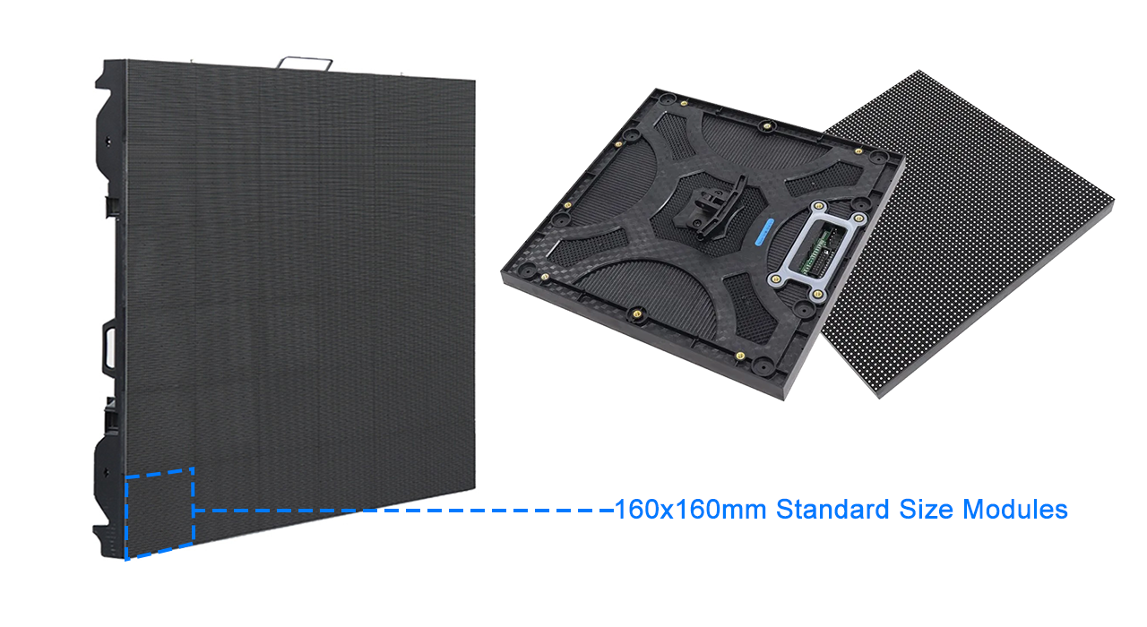 P10 High Brightness 960X960mm Stadium Perimeter LED Screen