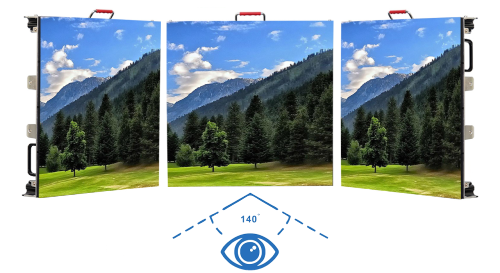 P6.67 Outdoor Event Rental LED Screen 640X640mm Tile