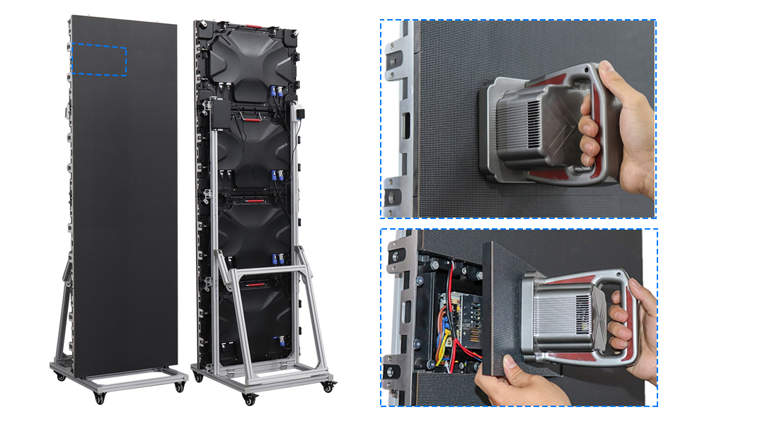 P2 Indoor Multi-functional Front Service Poster LED Screen Display