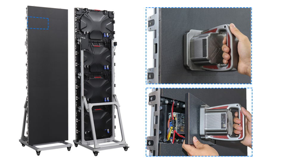 P2 Indoor Multi-functional Front Service Poster LED Screen Display