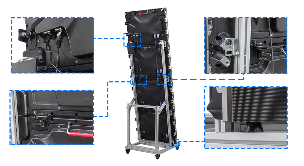 P2 Indoor Multi-functional Front Service Poster LED Screen Display