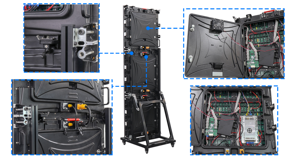 P4 Outdoor Multi-functional Advertising LED Poster Screen