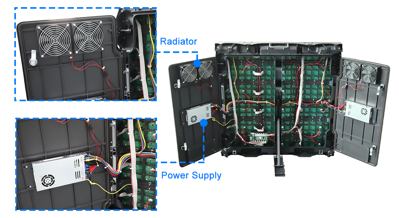 P8 Sports Perimeter LED Display Cabinet