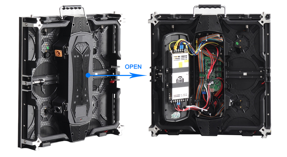 P2.97 Indoor Rental LED Screen Die-Cast 500X500mm LED Panel