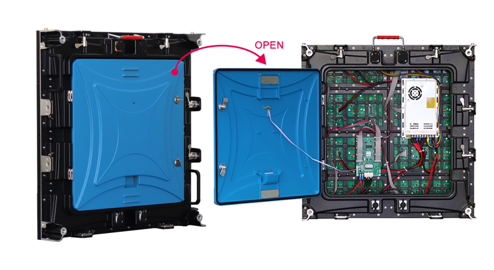 P6.67 Outdoor Event Rental LED Screen 640X640mm Tile
