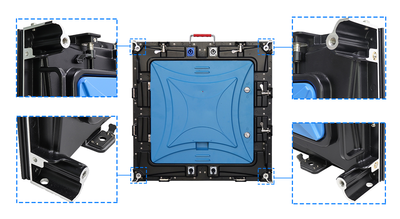 P2 Indoor Die-Cast Event Rental 640x640mm LED Screen Display