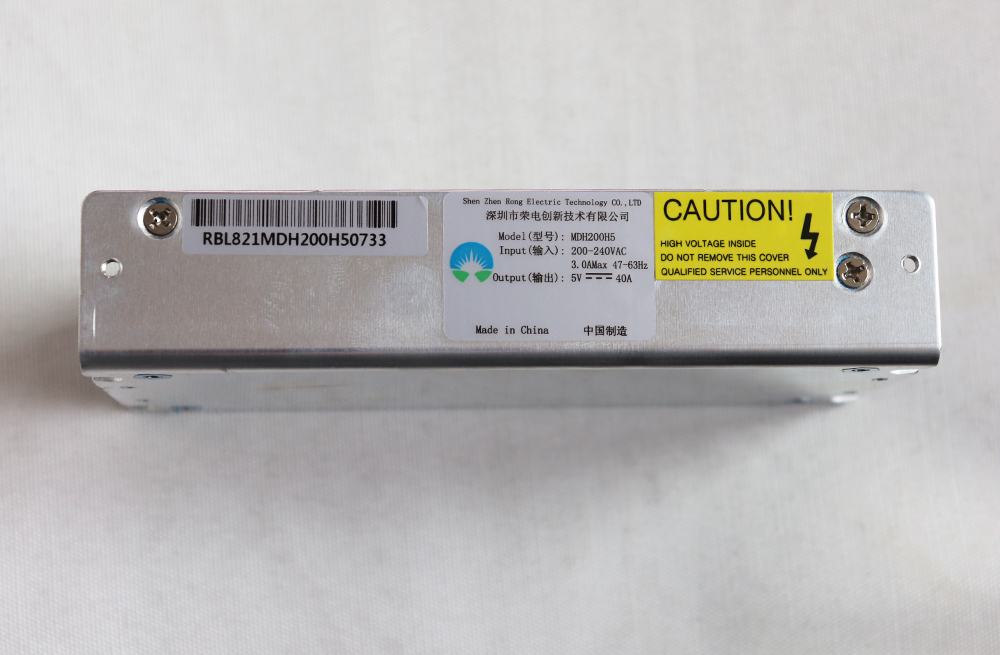 Rong-Electric MDH200H5 LED Displays Power Supply For Transparent LED Video Wall