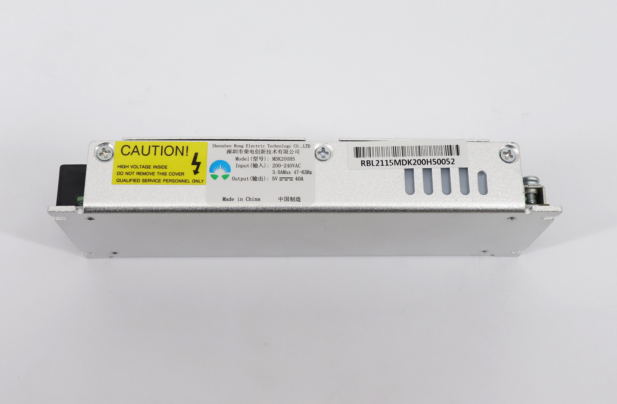 Rong-Electric MDK200H5 High Efficiency Power Supply For LED Display