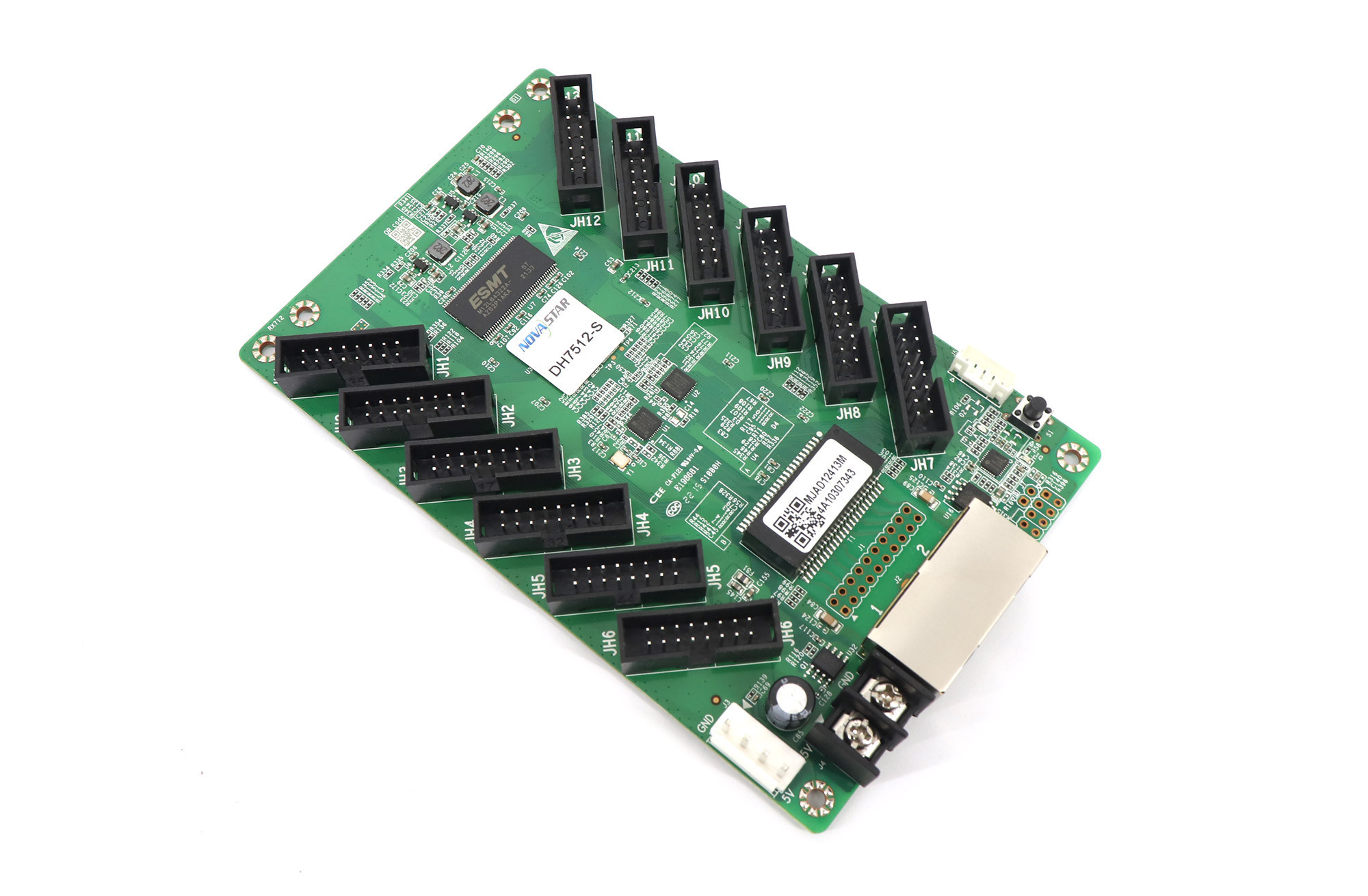 Novastar DH7512-S LED Receiver Card with 12 HUB75E Ports