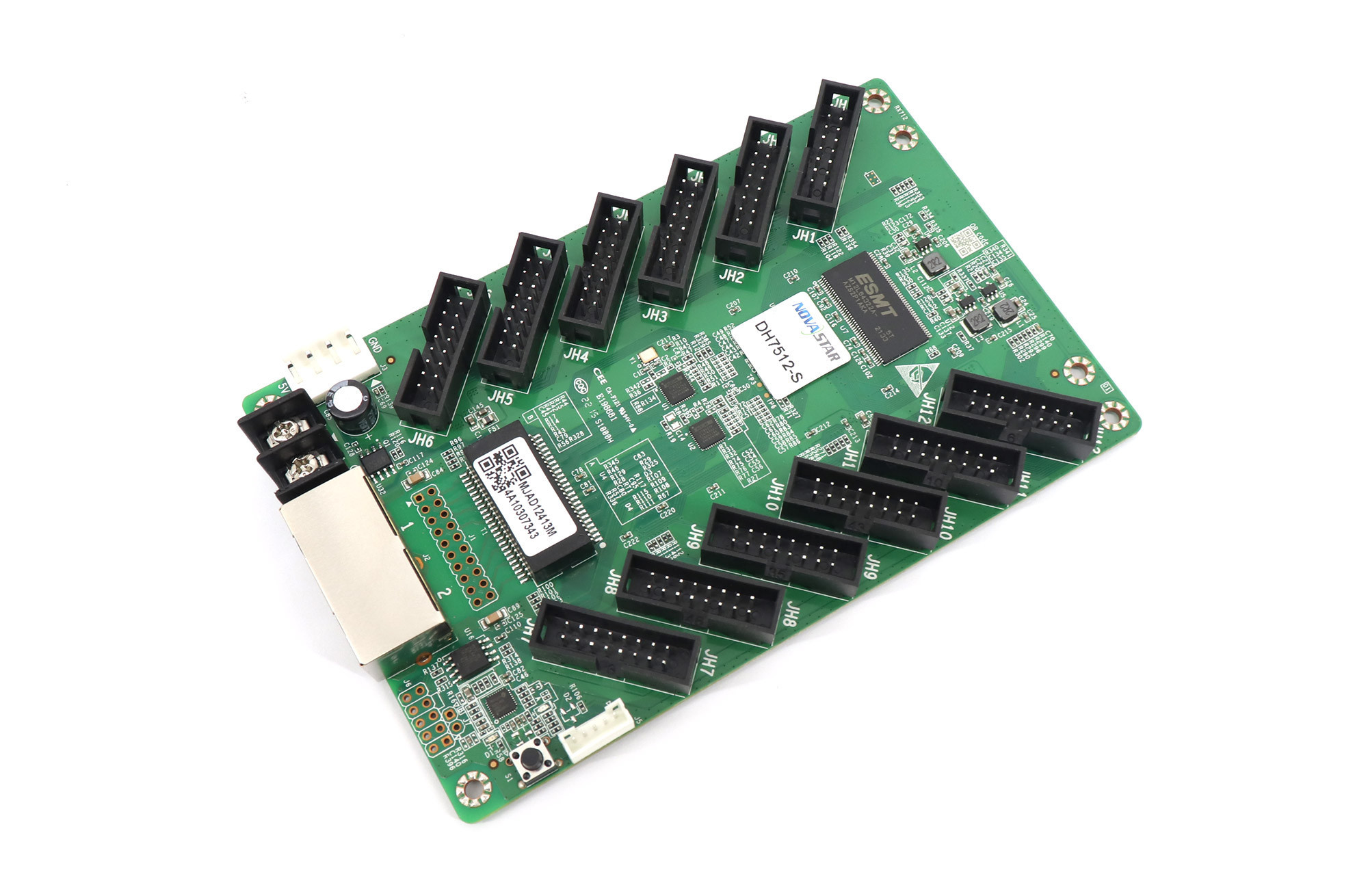 Novastar DH7512-S LED Receiver Card with 12 HUB75E Ports