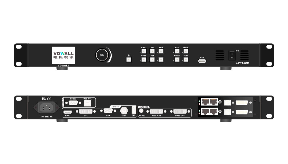 VDWALL LVP100U LED HD Definition Video Processor