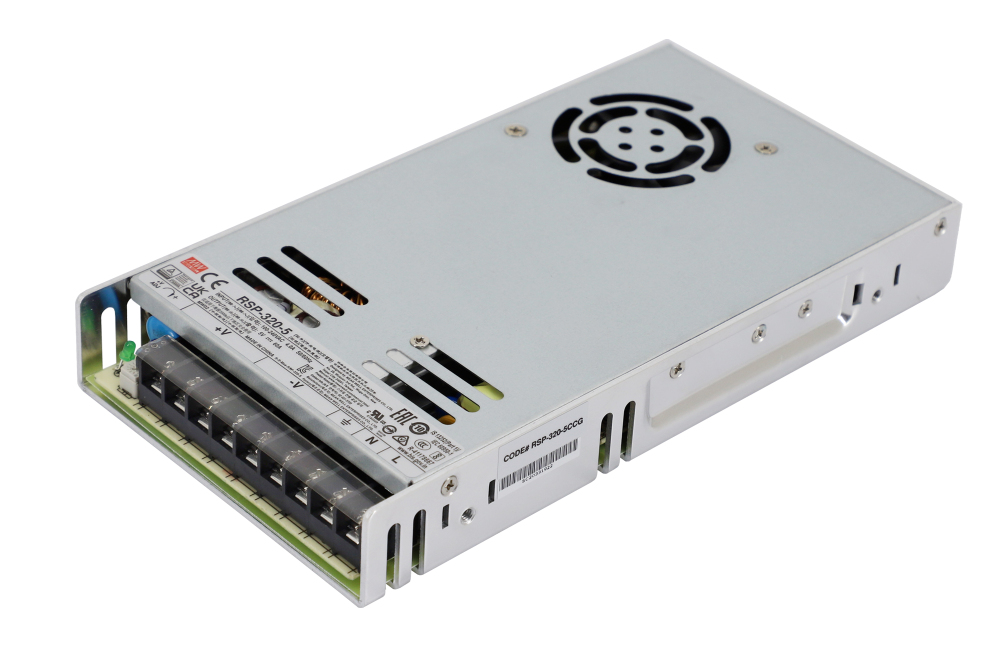 Meanwell RSP-320-5-CCG Ultra-thin LED Power Source PFC