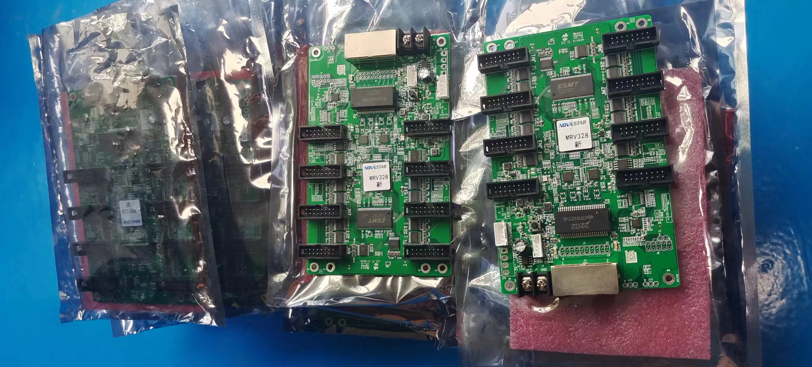 New model Novastar MRV328 Receiving Card with 8 HUB75 ports