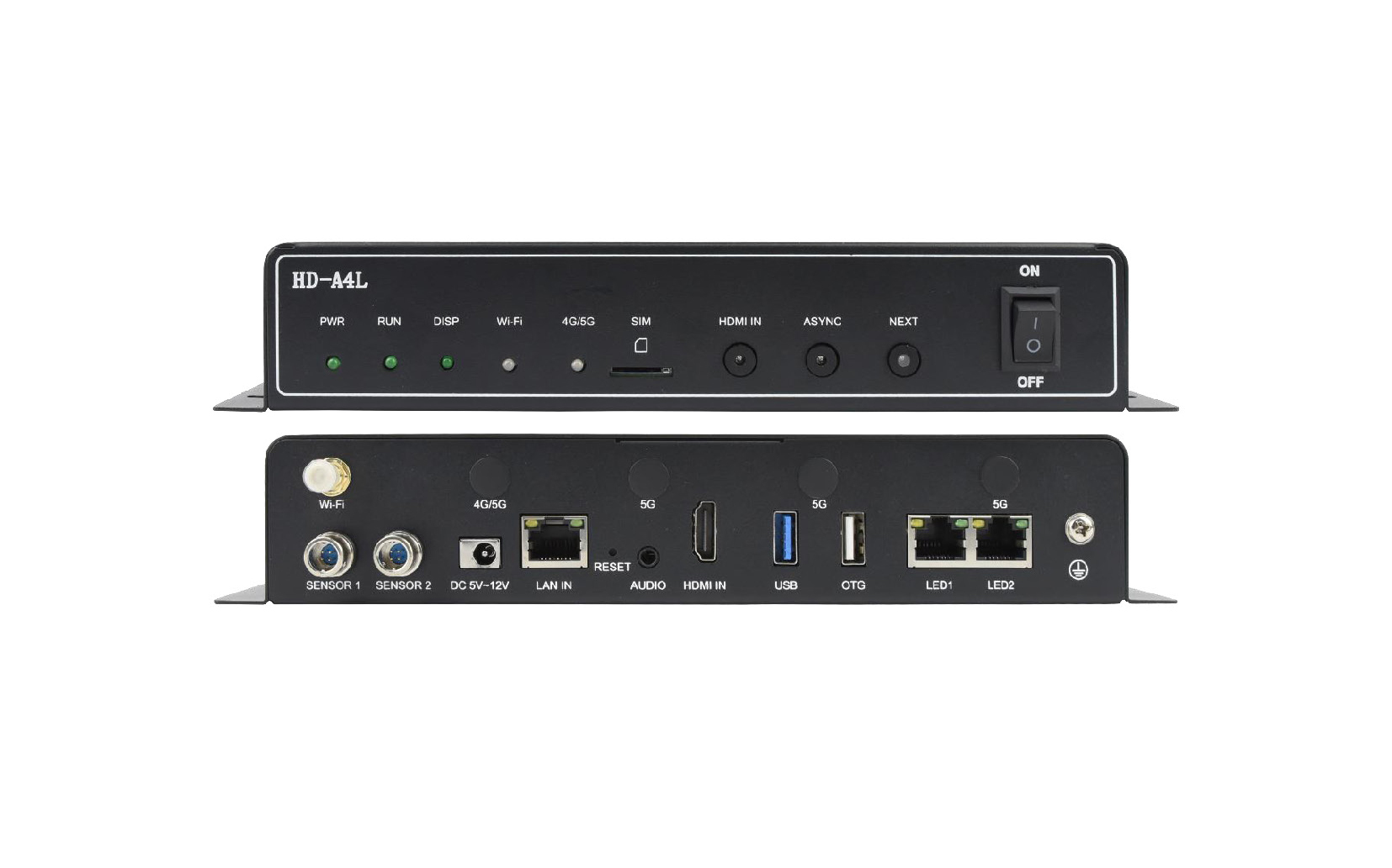 HUIDU HD-A4L Full Color LED Screen Dual-model Controller Box