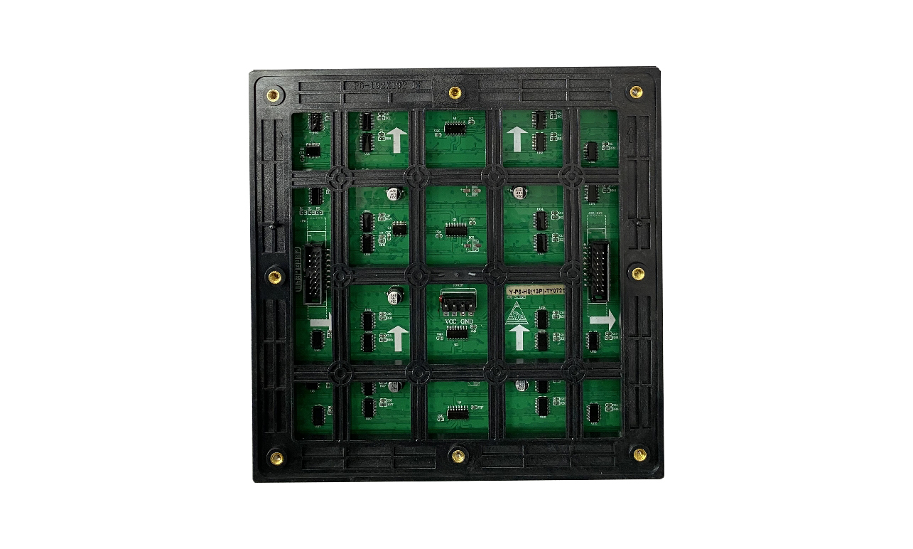 P6 Full color outdoor SMD3535 1/8 scan 192x192mm LED Module