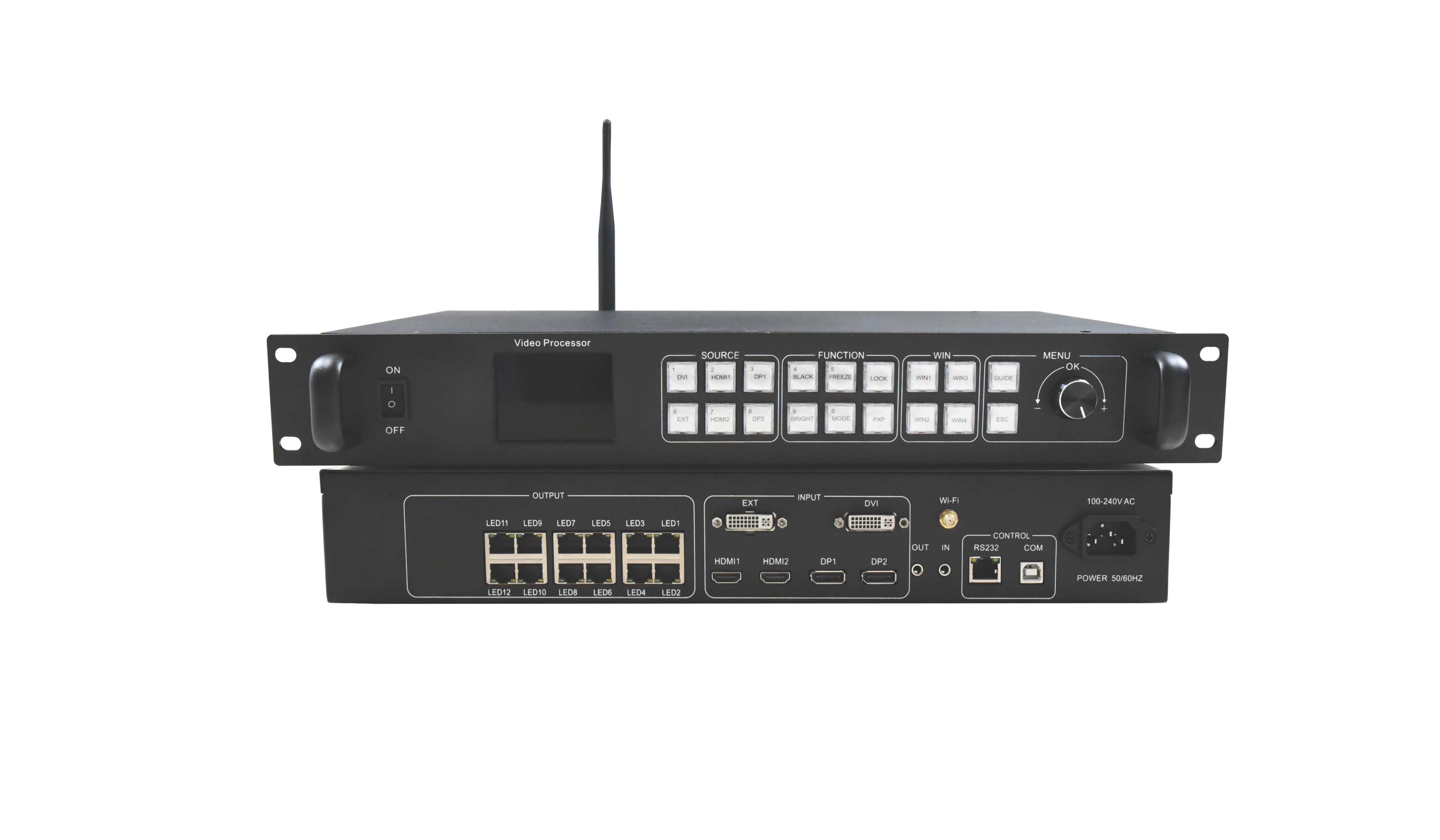 Huidu HD-VP1240 LED Display Screen 2 in 1 Video Processor