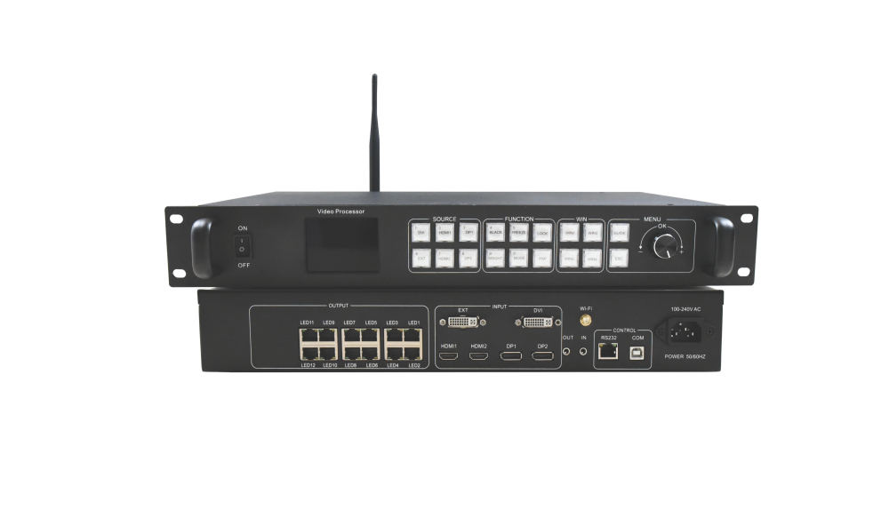 Huidu HD-VP1240 LED Display Screen 2 in 1 Video Processor