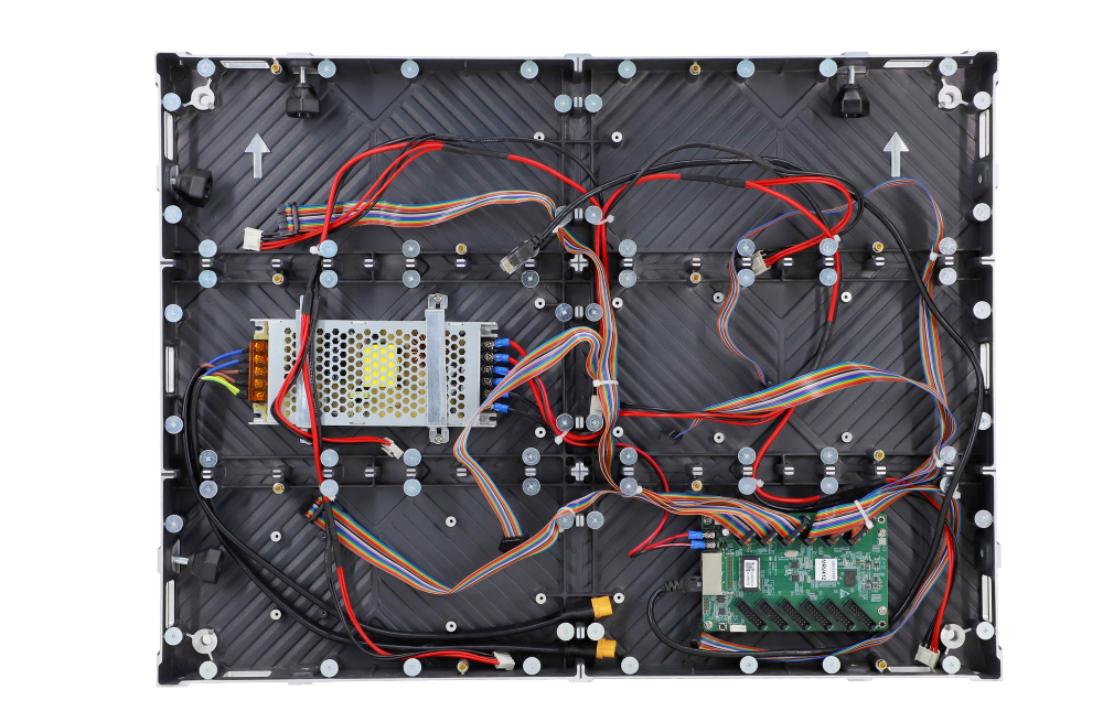 P2.5 Indoor 640x480 Die-cast Magnetic Front Service Video LED Screen for wall mounted use