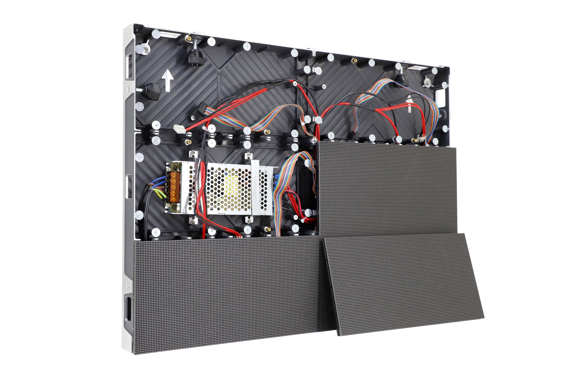 P3.076 Indoor 640x480 Die-cast Front Service LED Screen Display
