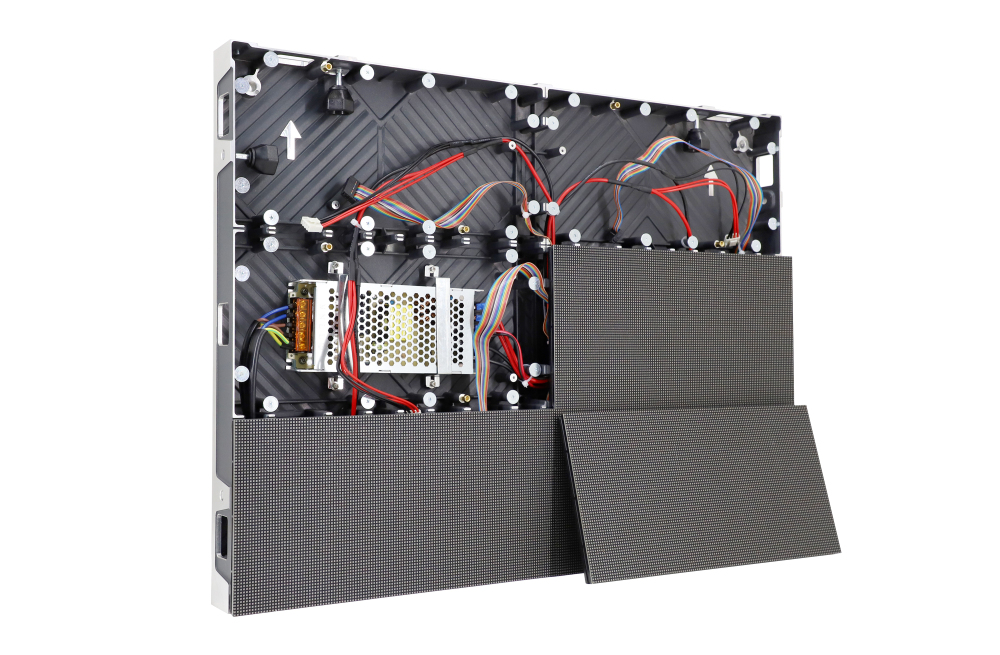 P3.076 Indoor 640x480 Die-cast Front Service LED Screen Display