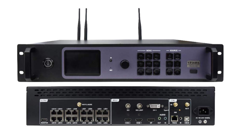 Huidu HD-VP1640A 2-In-1 LED Display Video Processor
