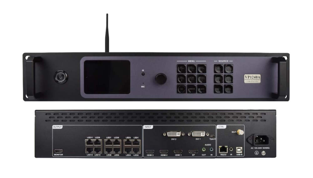 Huidu HD-VP1240A 2-In-1 LED Display Video Processor