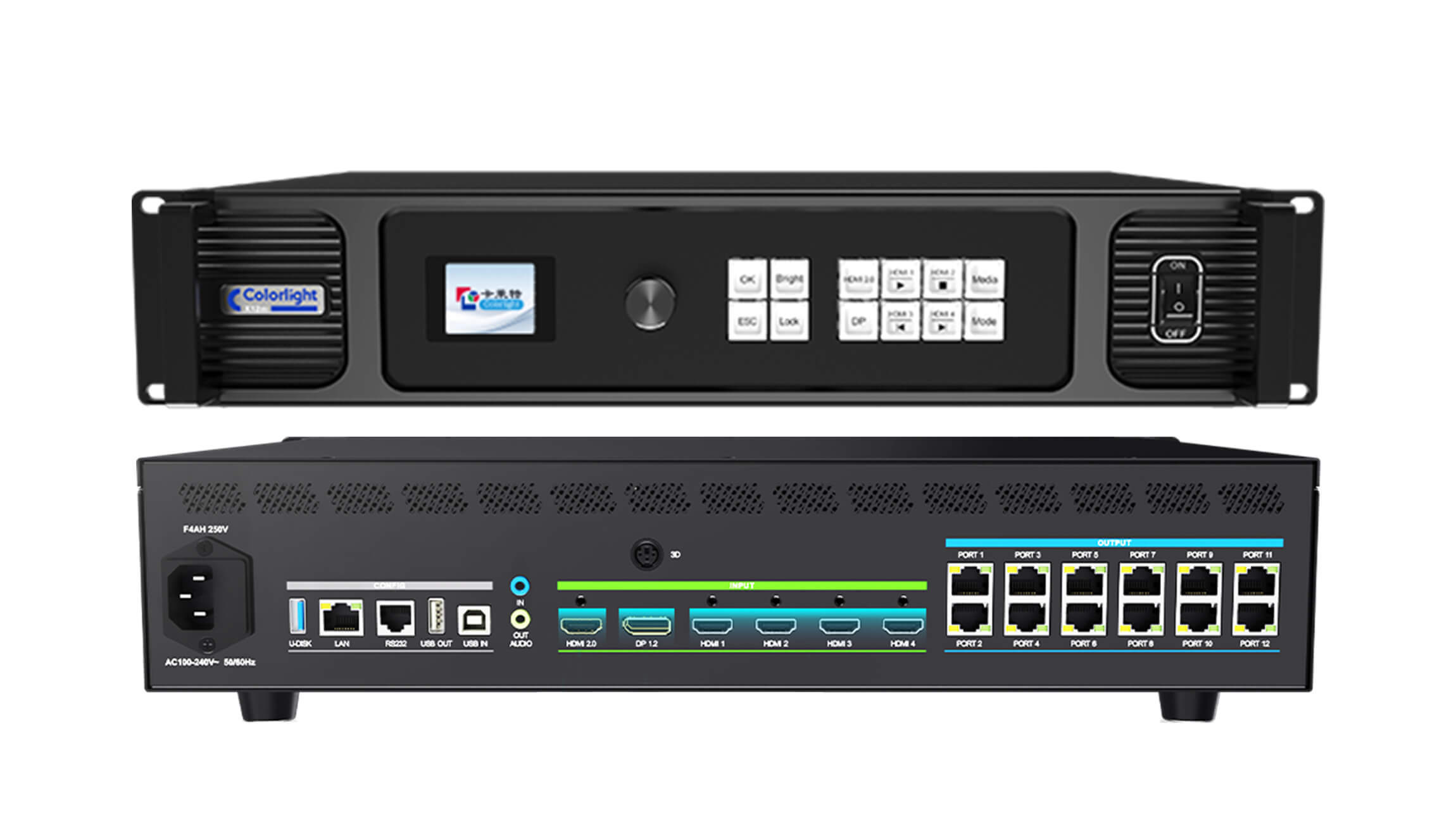 Colorlight X12m Ultra-4K LED Display Screen Video Processor