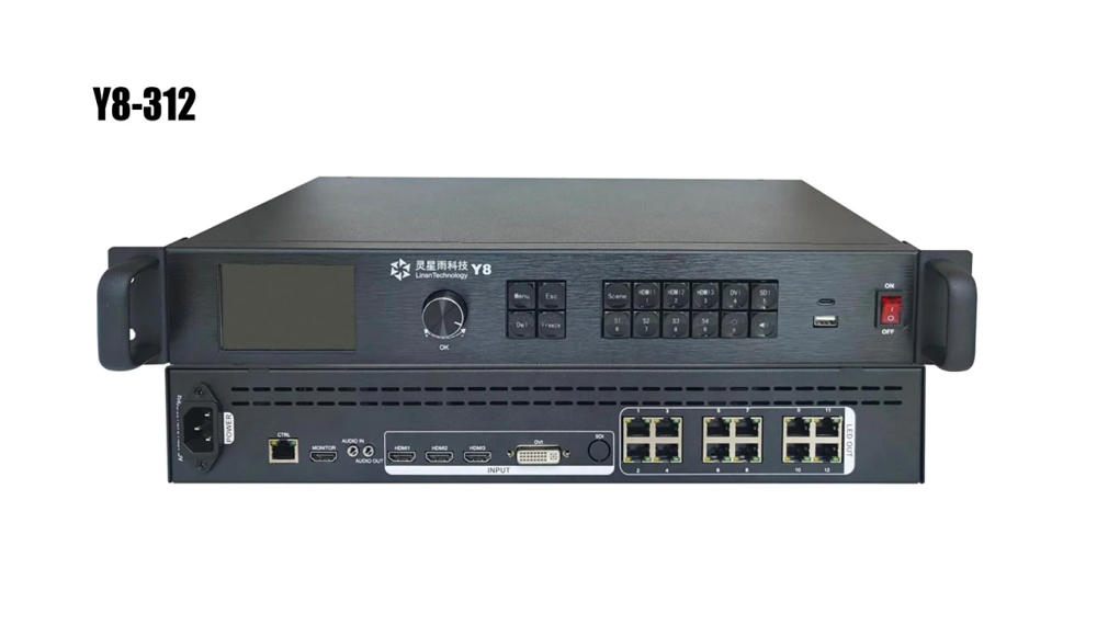 Linsn Y8 series Two-in-one 4K LED Video Processor