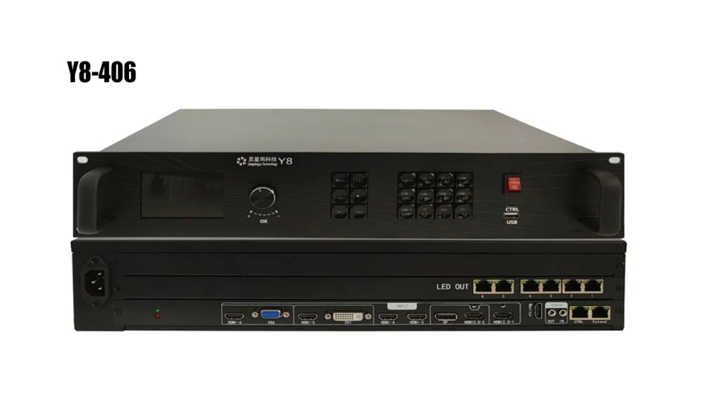 Linsn Y8 series Two-in-one 4K LED Video Processor