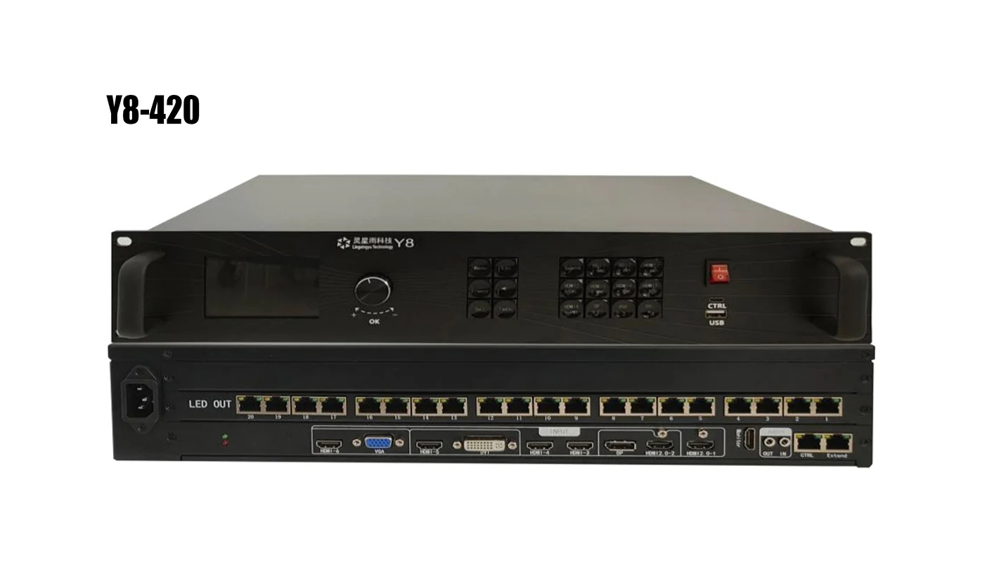 Linsn Y8 series Two-in-one 4K LED Video Processor