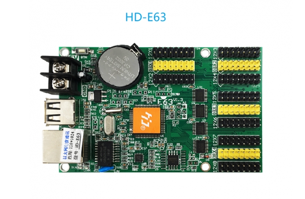Huidu HD- E62 E63  E64 Ethernet & U-Disk LED Controller card