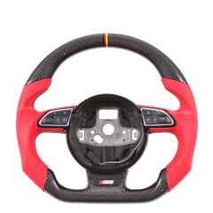 Carbon Fiber Steering Wheel for Audi S3/RS3 S4/RS4 S5/RS5 S6/RS6 S7/RS7