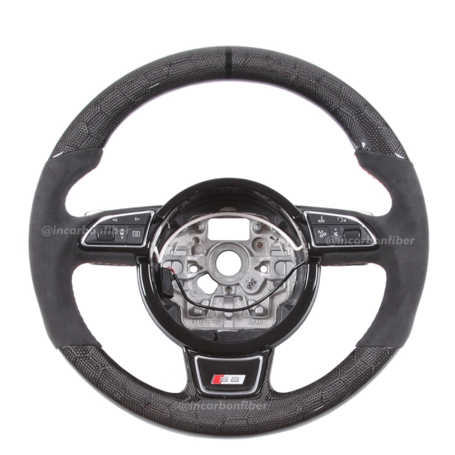 Carbon Fiber Steering Wheel for Audi A1 A2 A3 A4 A5