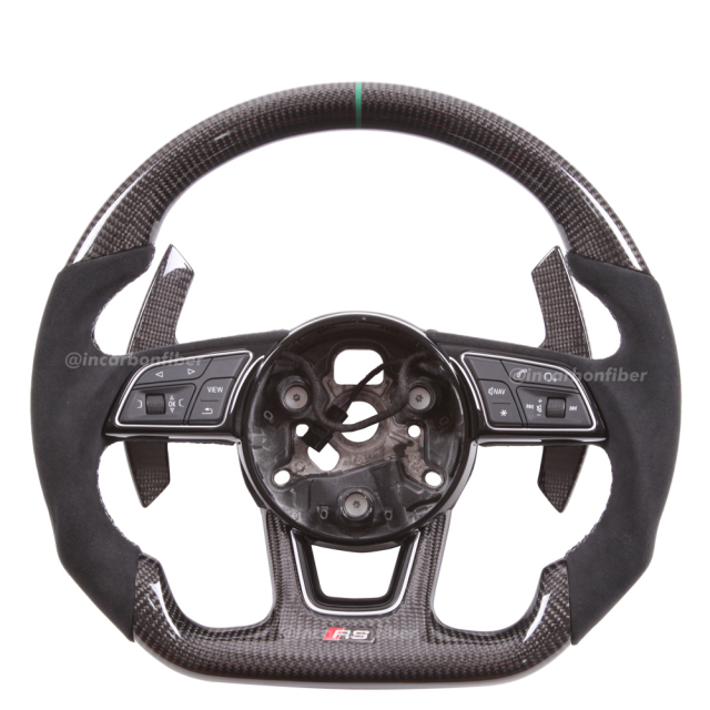 Carbon Fiber Steering Wheel for Audi A1 A2 A3 A4 A5 A6 A7 S3/RS3 S4/RS4 S5/RS5 S6/RS6