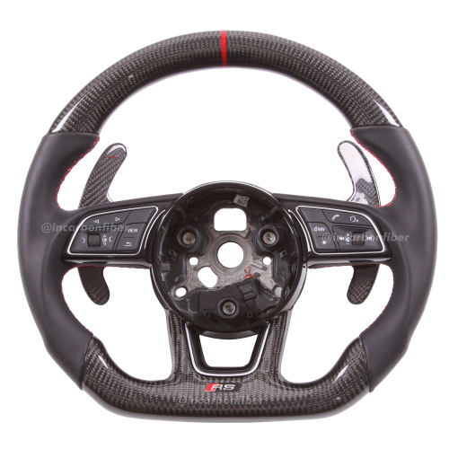 Carbon Fiber Steering Wheel for Audi S3/RS3 S4/RS4 S5/RS5 S6/RS6 S7/RS7
