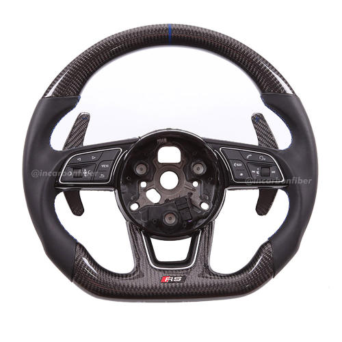 Carbon Fiber Steering Wheel for Audi S3/RS3 S4/RS4 S5/RS5 S6/RS6 S7/RS7