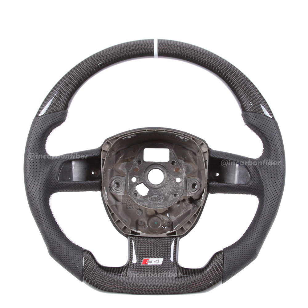 Carbon Fiber Steering Wheel for Audi A1 A2 A3 A4 A5 A6 A7 S3/RS3 S4/RS4 ...