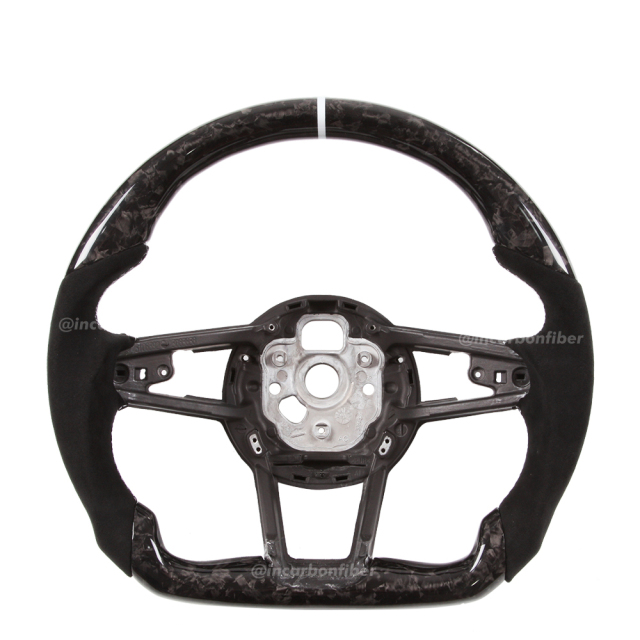 Carbon Fiber Steering Wheel for Audi S3/RS3 S4/RS4 S5/RS5 S6/RS6 S7/RS7 R8 TT/TTRS