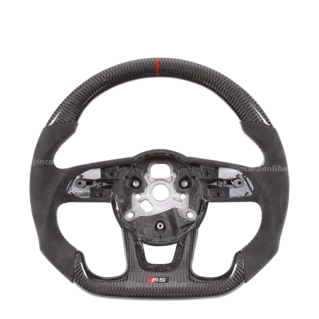 Carbon Fiber Steering Wheel for Audi A1 A2 A3 A4 A5 A6 A7 S3/RS3 S4/RS4 S5/RS5 S6/RS6