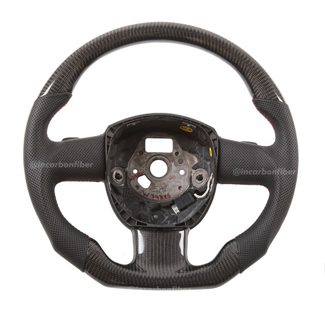 Carbon Fiber Steering Wheel for Audi A1 A2 A3 A4 A5 A6 A7 S3/RS3 S4/RS4 S5/RS5 S6/RS6 S7/RS7 R8 Q2 Q3 Q5 Q7 SQ5