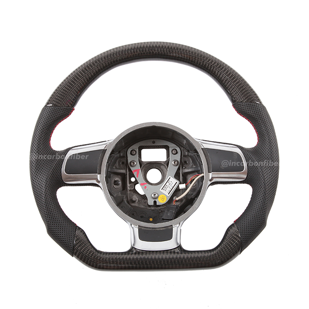 Carbon Fiber Steering Wheel for Audi TT/TTRS R8