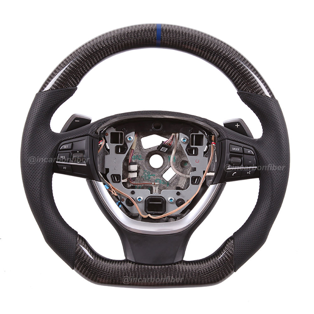Carbon Fiber Steering Wheel for BMW 5 Series, 7 Series, M Series