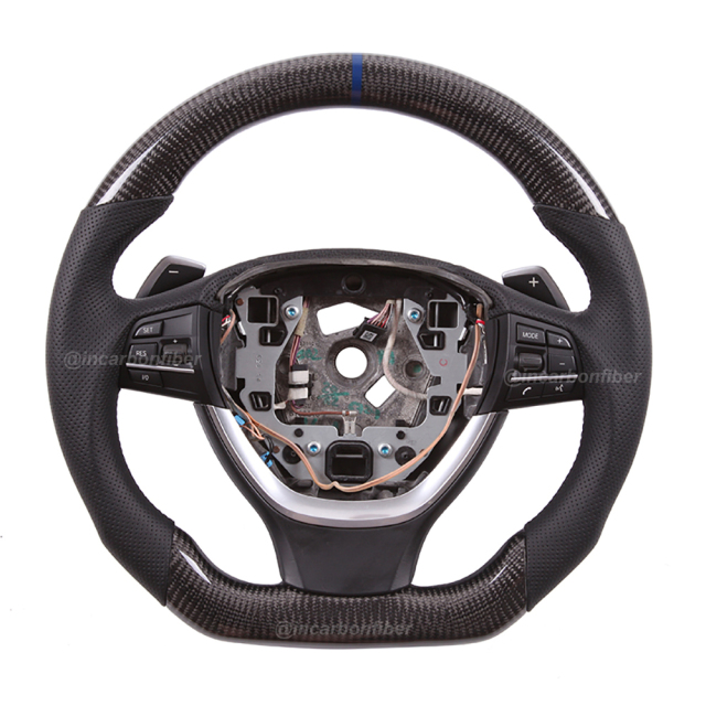 Carbon Fiber Steering Wheel for BMW 5 Series, 7 Series, M Series